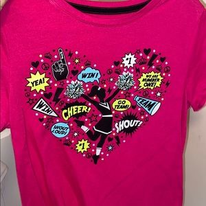 Girls cheer T-shirt